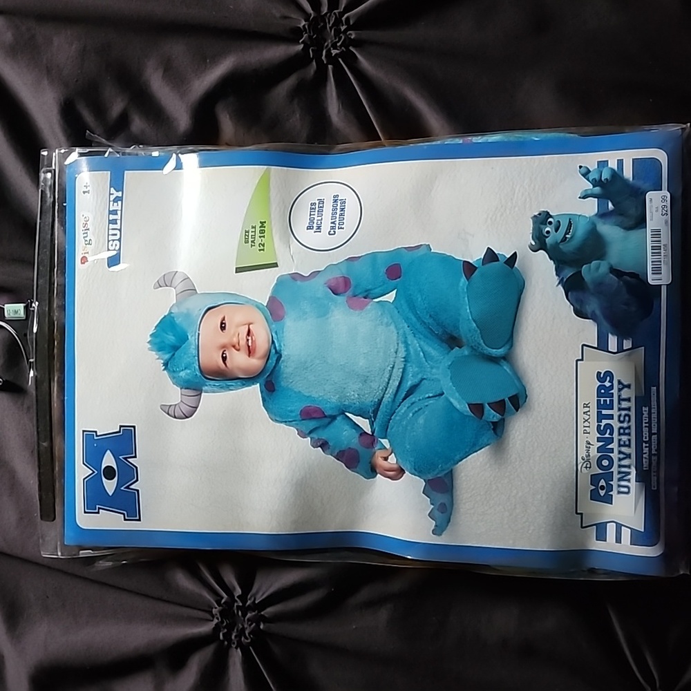 12-18M Disney•Pixar Monsters University infant costume NWT